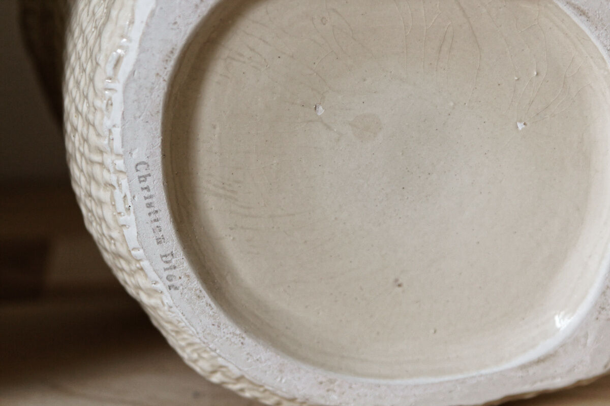 Pair of cache pots - Christian Dior