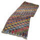 Vintage turkish kilim runner, 137 x 58 cm