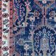 Ancient Persian carpet Hamadan handmade 94x145 cm