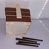 Boîte à coudre du milieu du siècle avec Asystent 1950/60s