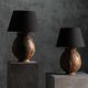 Handcrafted ceramic table lamps, France, 20th century
