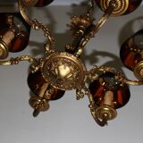 Louis XV style chandelier.