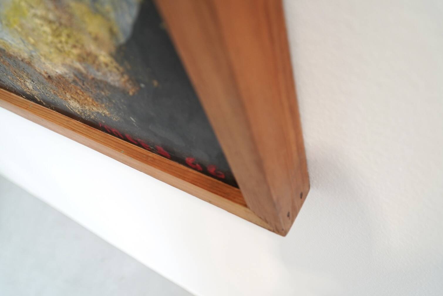 Jozef Mees, Large Abstract Oil on Board 1966