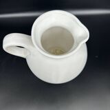 white ceramic cherry jug