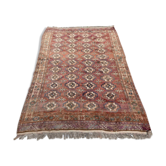 100 years old Turkmenistan rug 232x150 cm