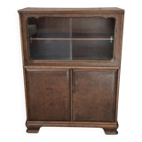 Vetrina Vintage Anni '40/'50 in Radica – Design Italiano Mid-Century