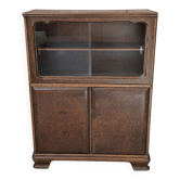Vetrina Vintage Anni '40/'50 in Radica – Design Italiano Mid-Century
