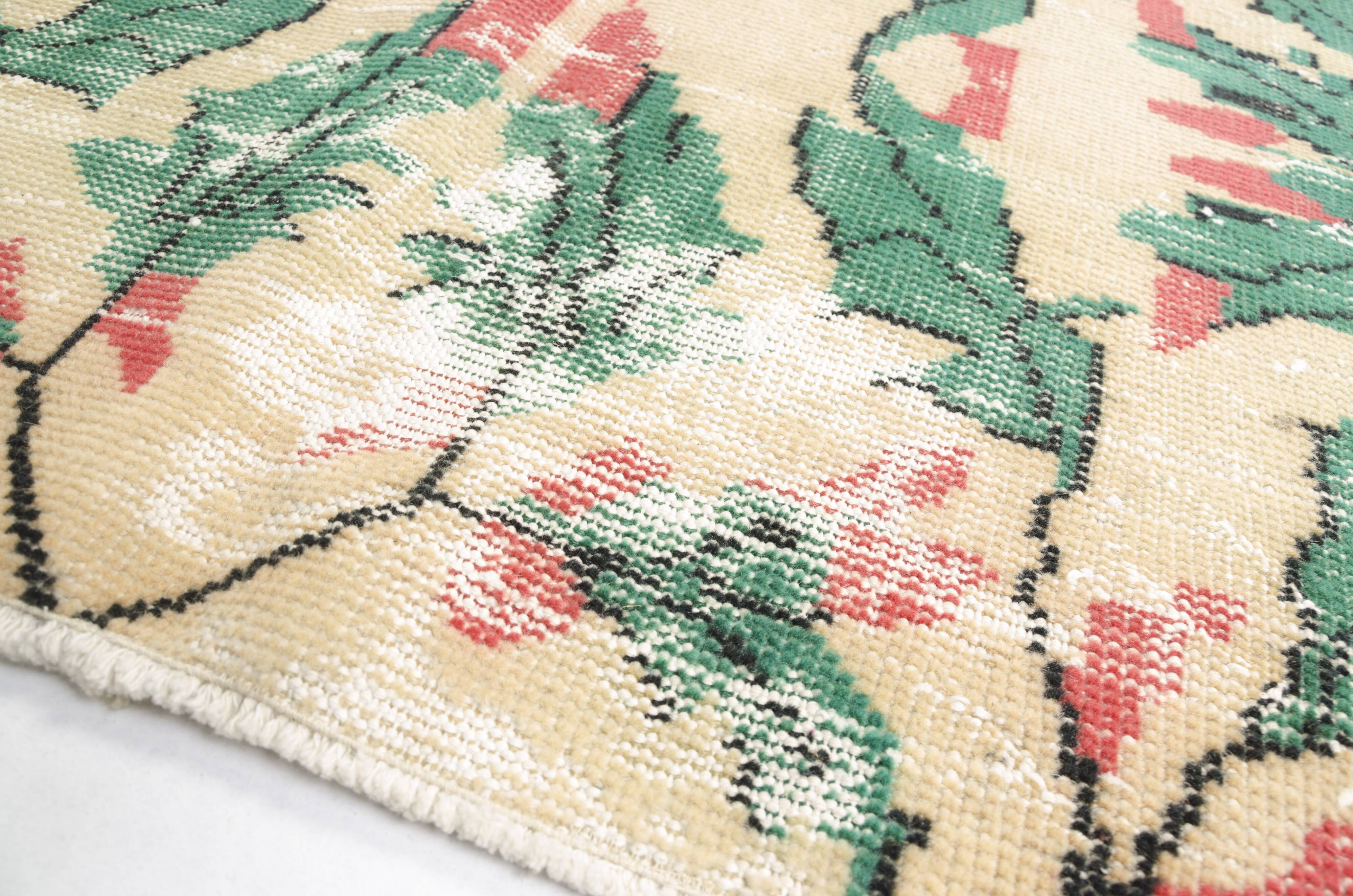 Oversize Oushak Vintage Turkish Rug sku 1102