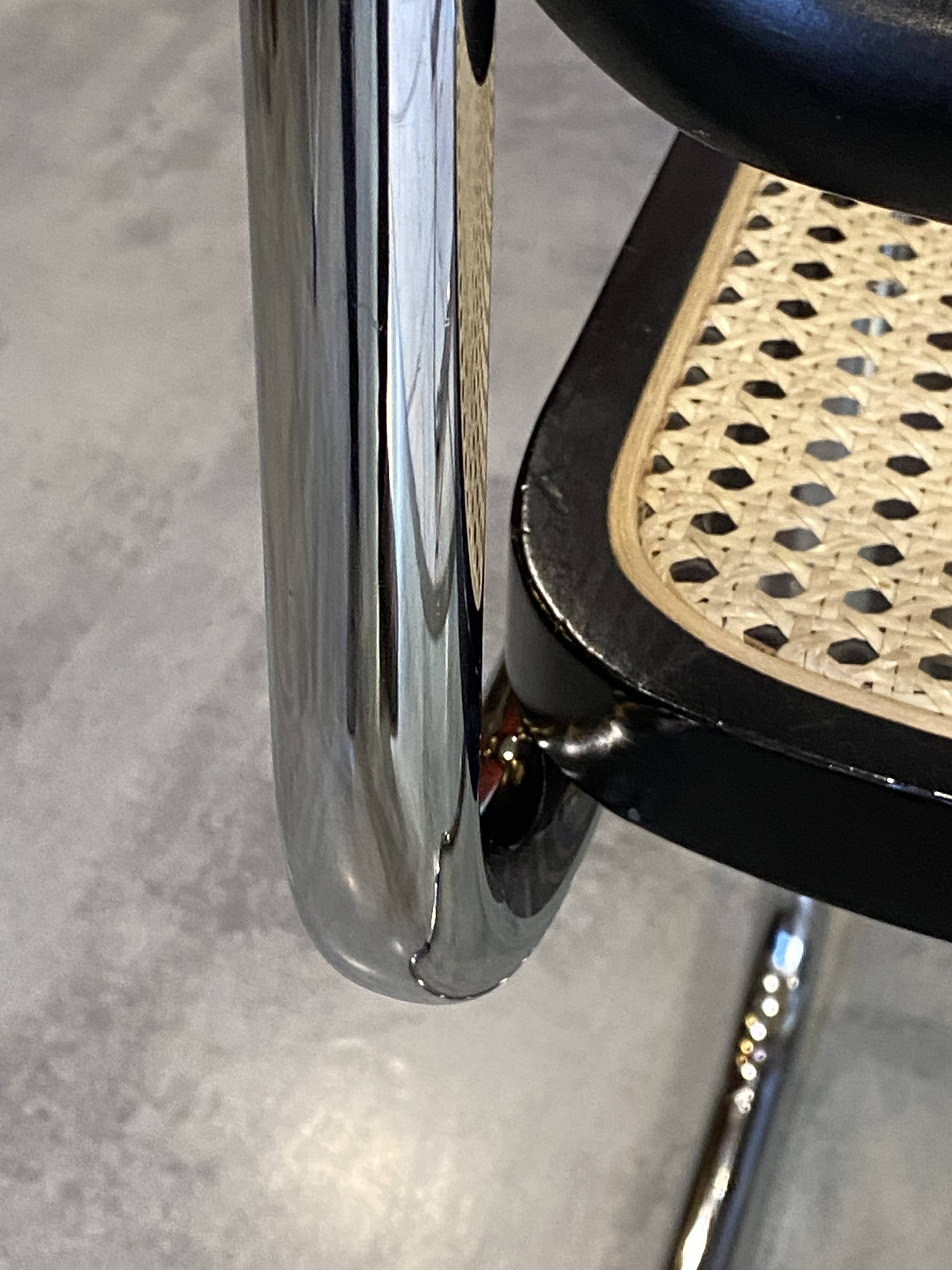 Cesca B32 chair vintage Marcel Breuer Italy