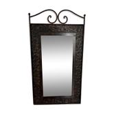 Wrought iron mirror