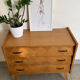 Commode vintage en chêne des années 60