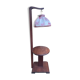 Vintage wooden floor lamp
