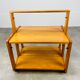 Folding tray in pine 70s vintage Scandinavian design