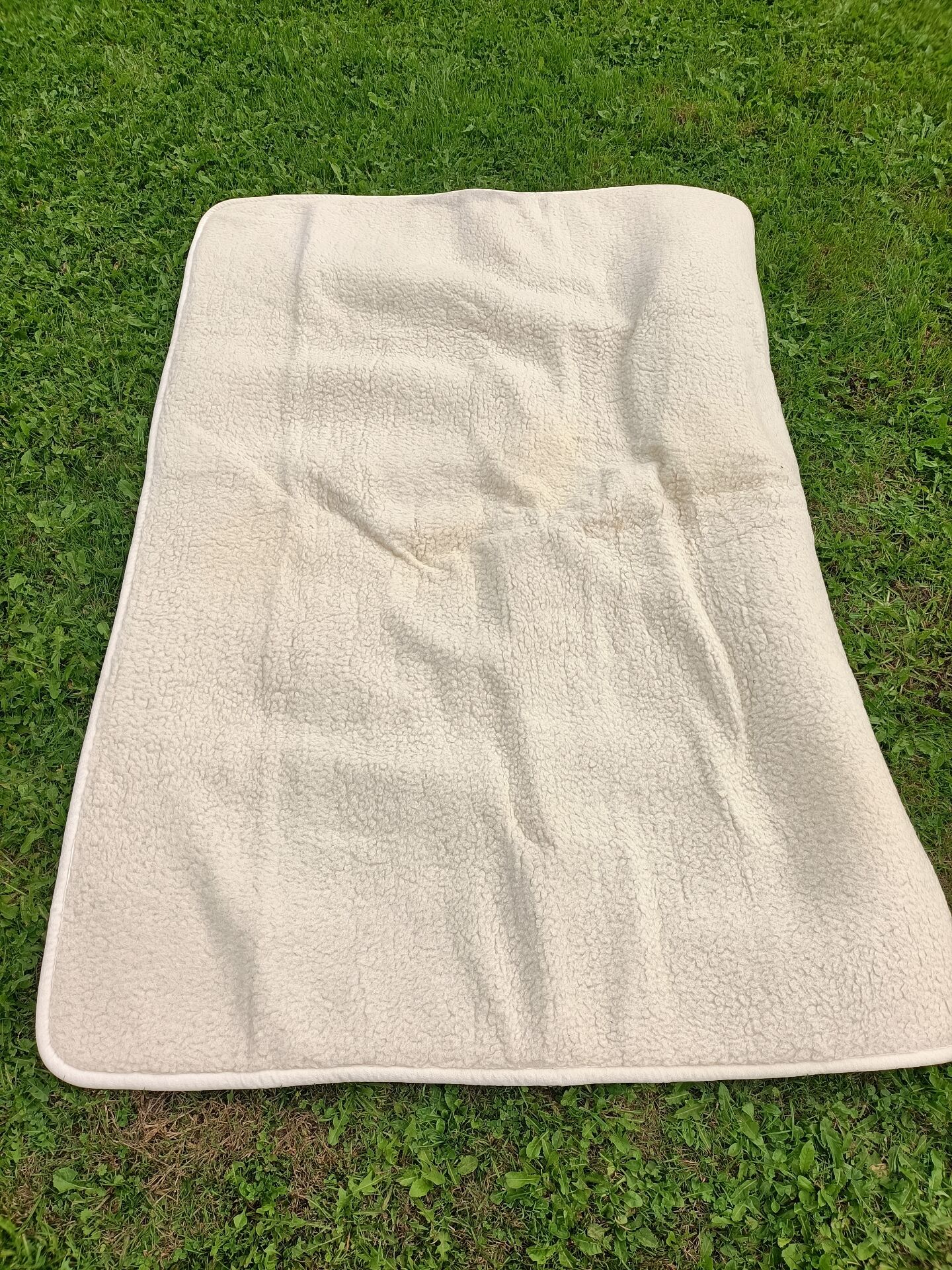Dessus de Lit Vintage mouton véritable