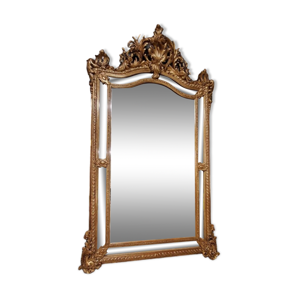 Miroir époque XIX parecloses 173 x 105