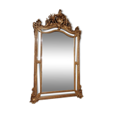 19th century mirror with parecloses 173 x 105