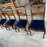 Set of 4 Louis Philippe chairs