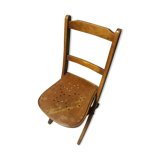 Old Venesta Children's Folding Chair, 1st half 20th Century.