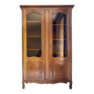 Solid oak library - Riskoff brand