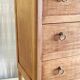 Vintage solid wood chest of drawers - mid-20th century