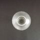 French Vintage Funnel Glass Lamp Shade – Opaque & Clear Geometric Pattern 2