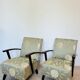 Art Deco Armchairs, Prague, 1950s, Set of 2