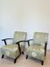 Art Deco Armchairs, Prague, 1950s, Set of 2