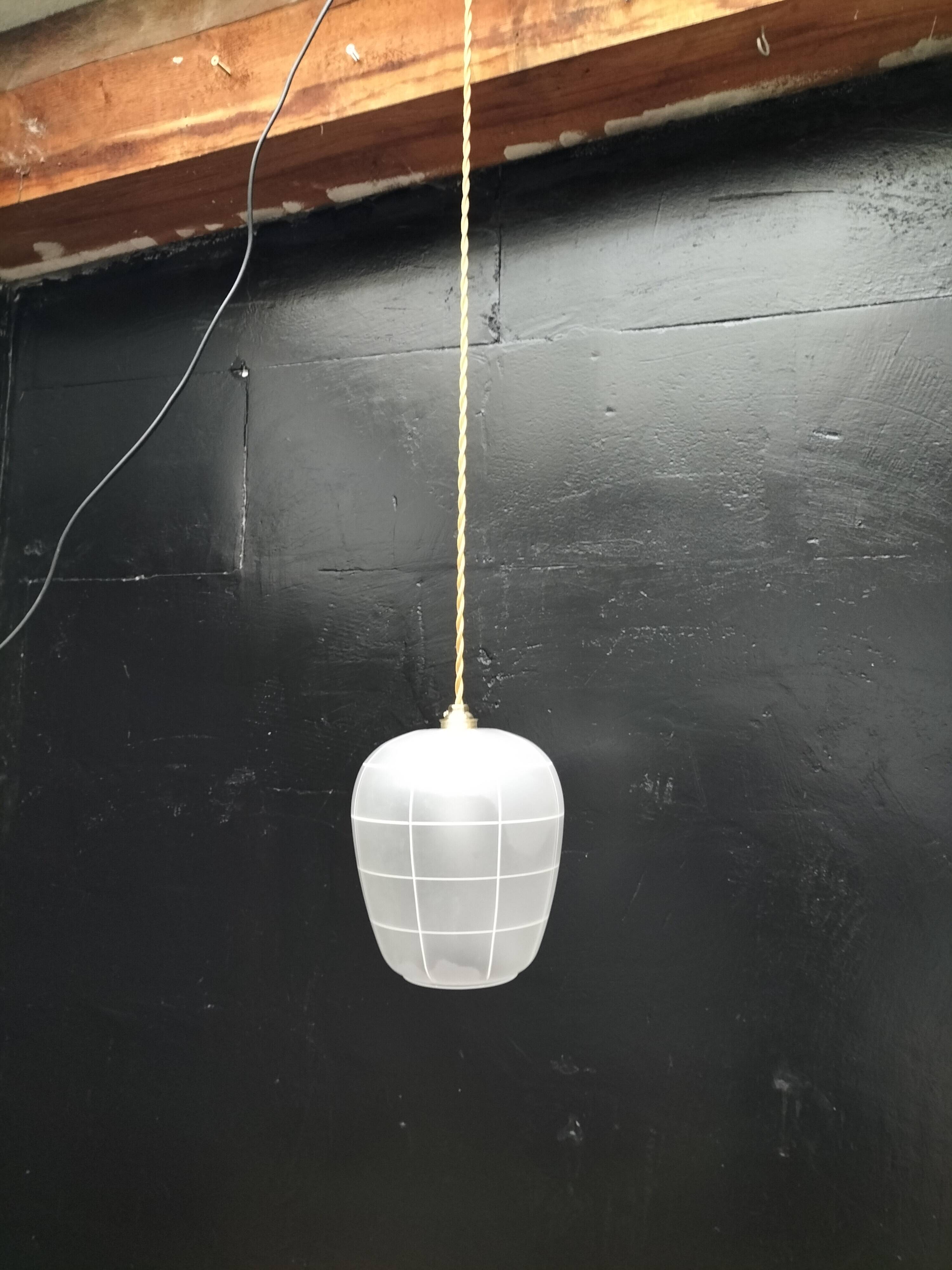 Vintage pendant light