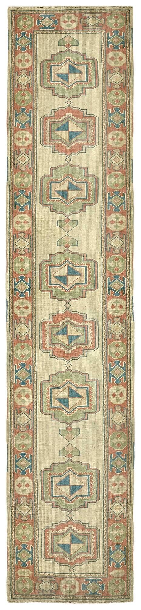Turkish Vintage Anatolian Rug 78 cm x 367 cm