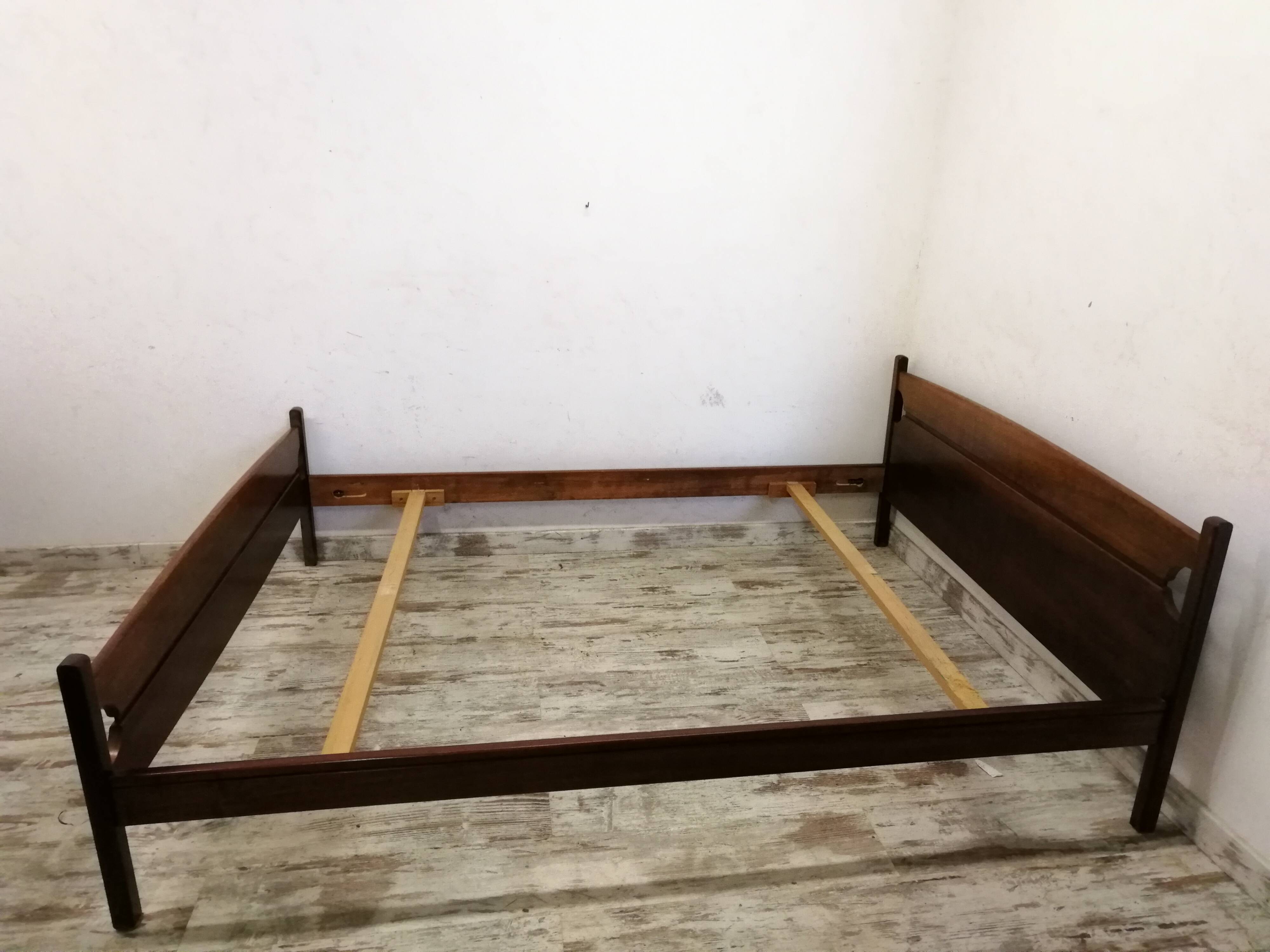 Scandinavian rosewood bed