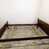 Lit en palissandre scandinave