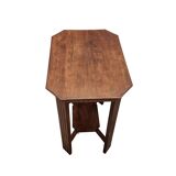 French Art Deco Side Table In Walnut, 1920/30s
