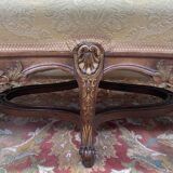 Canapé banquette de style Louis XV - Régence