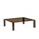 Vintage coffee table from the 1970s-80s in enamelled metal and smoked glass.