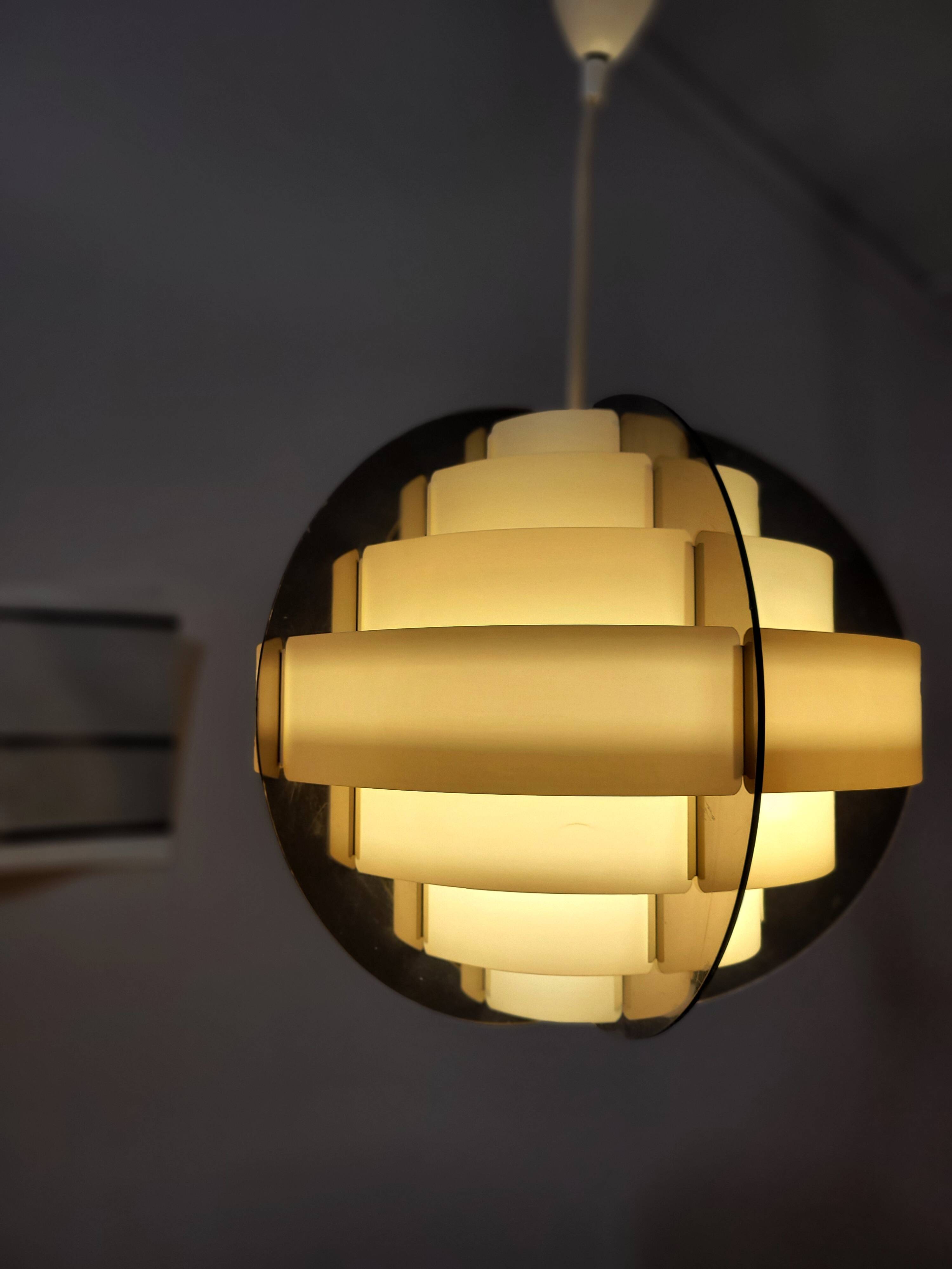 Sculptural suspension attributed to Fleming Brylle and Preben Jacobse