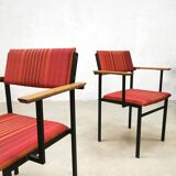 Vintage Dutch design dining chairs