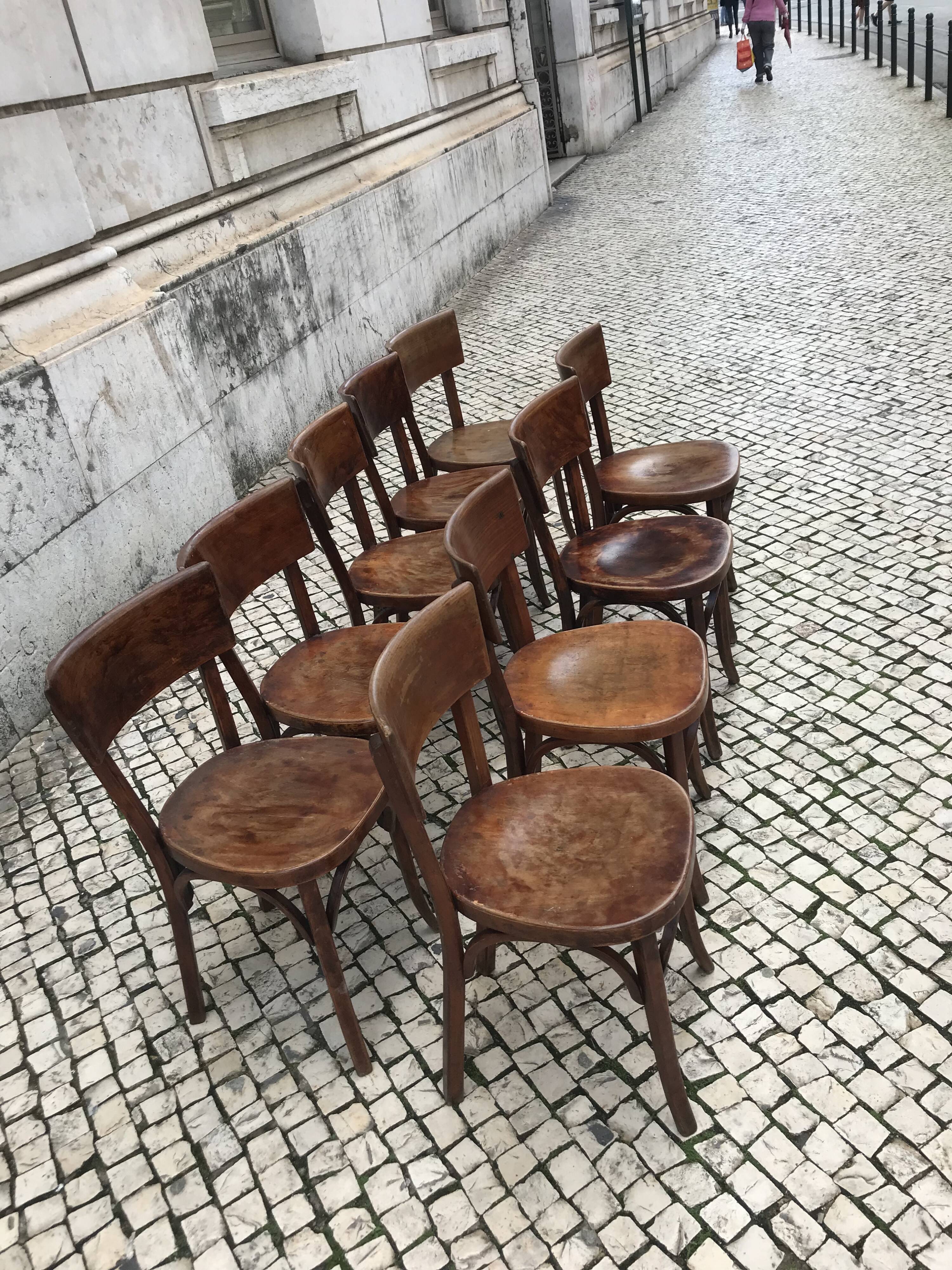 10 chairs bistro Baumann