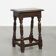 Tabouret / Tabouret articulé / Table d'appoint anglais antique du XVIIIe siècle