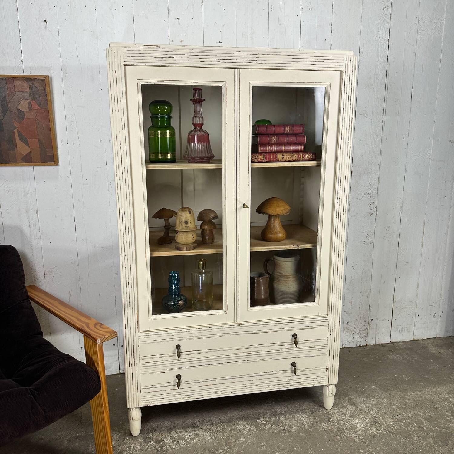 Parisian glass library