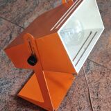 Orange space age spot lamp 1970