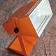Orange space age spot lamp 1970