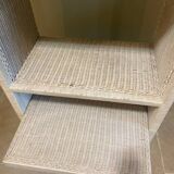 Vintage white wicker furniture
