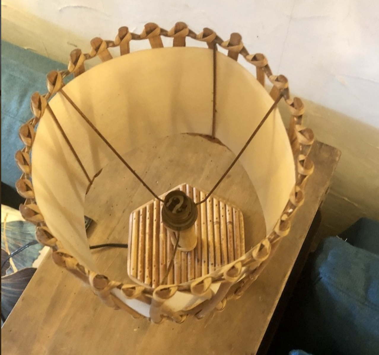 Vintage bedside lamp