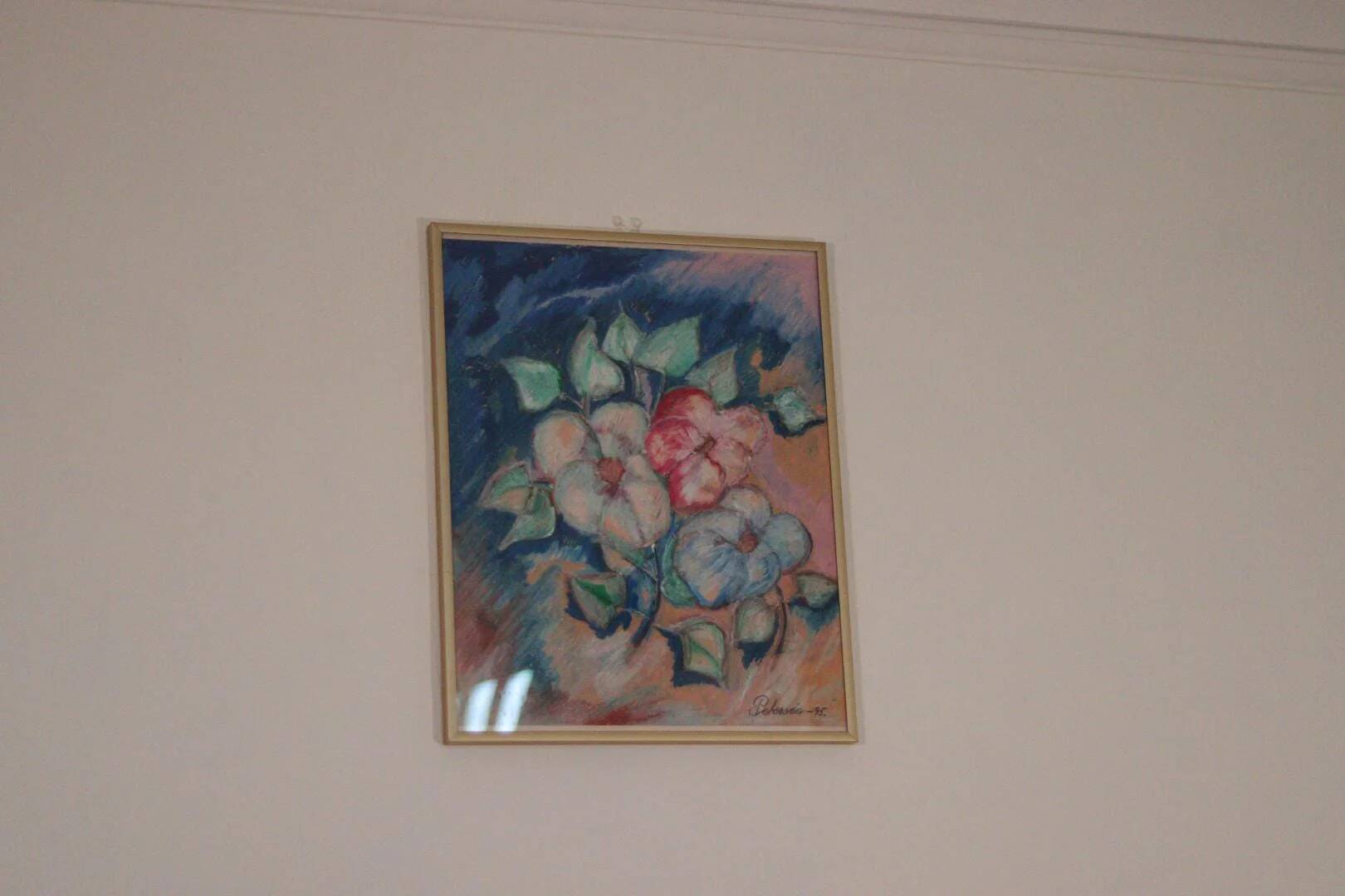Fleurs au pastel par Petersen, 1995