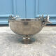 French stag handle champagne bucket wine cooler pedestal bowl