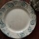 Large round ironstone dish Choisy-le-Roi Derby