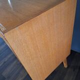 Vintage rattan chest of drawers, antique furniture