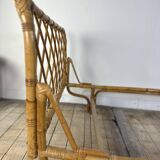 Lit en rotin et bambou, 1960