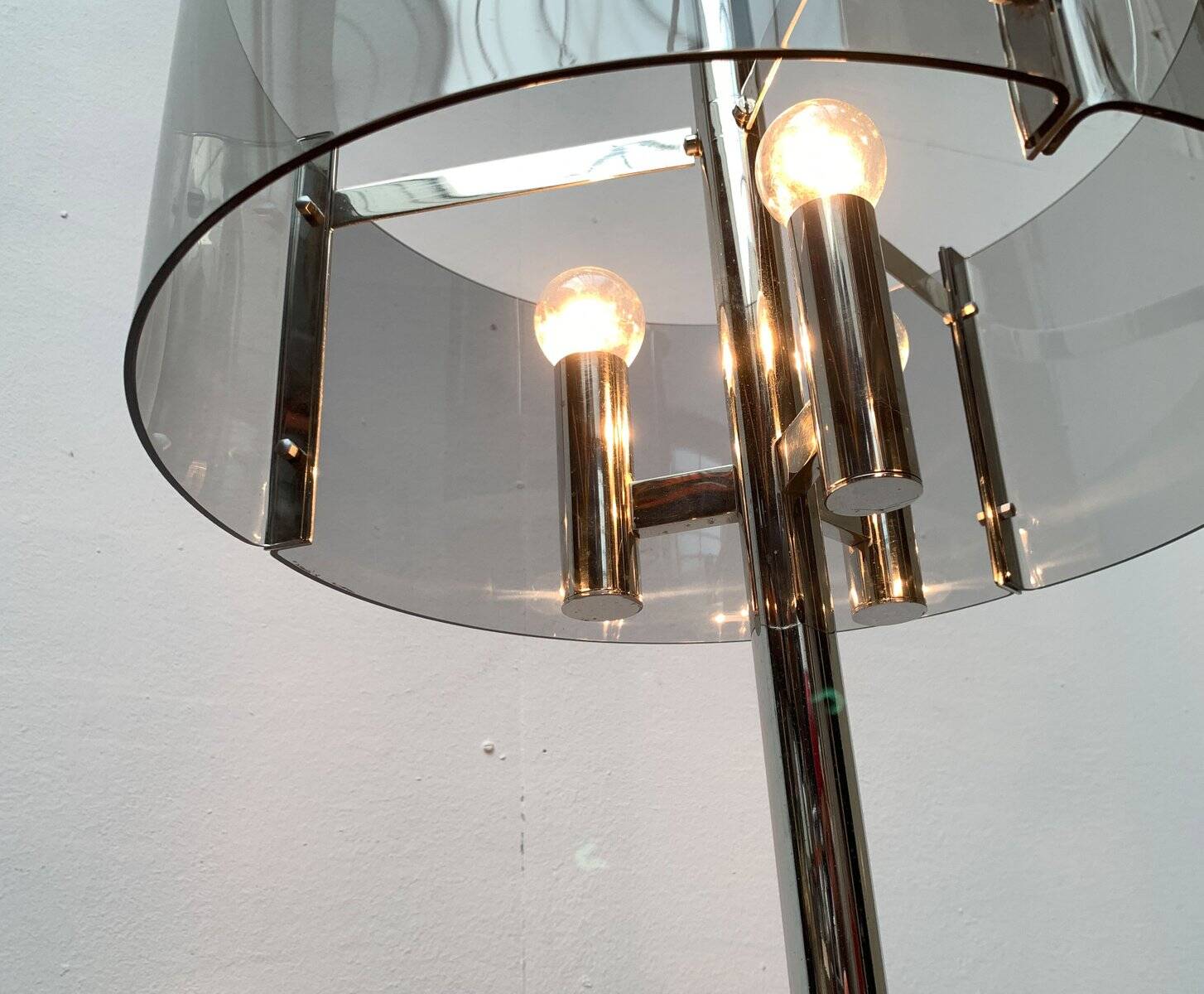 Lampes de table Space Age du milieu du siècle, années 1970, lot de 2