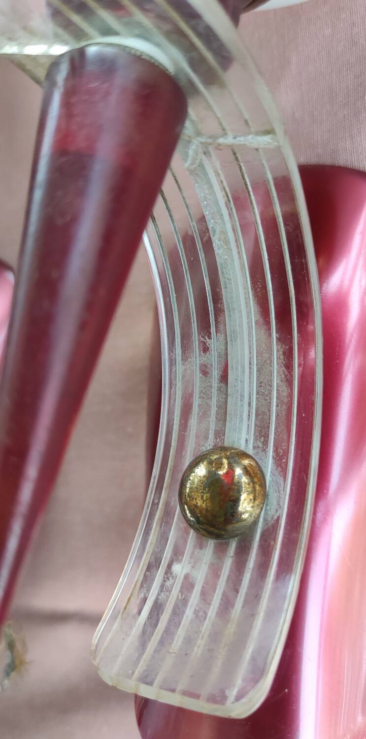 Pair of wall lights from the 1950s/1960s